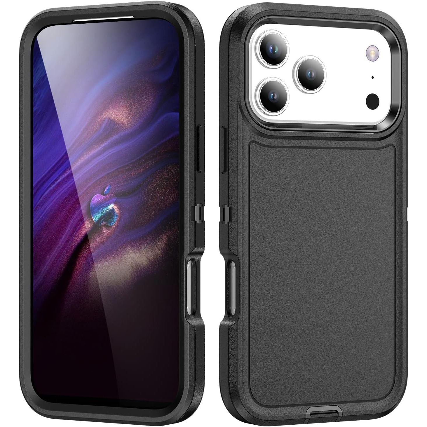 TEMU Phone Case - For Iphone 17/ 17 Air/ 17 Pro/ 17 Pro Max/ 16/ 15/ 14/ 13/ / Pro/ Pro Max Phone Case, Hybrid Heavy Duty Shockproof Slim Fit