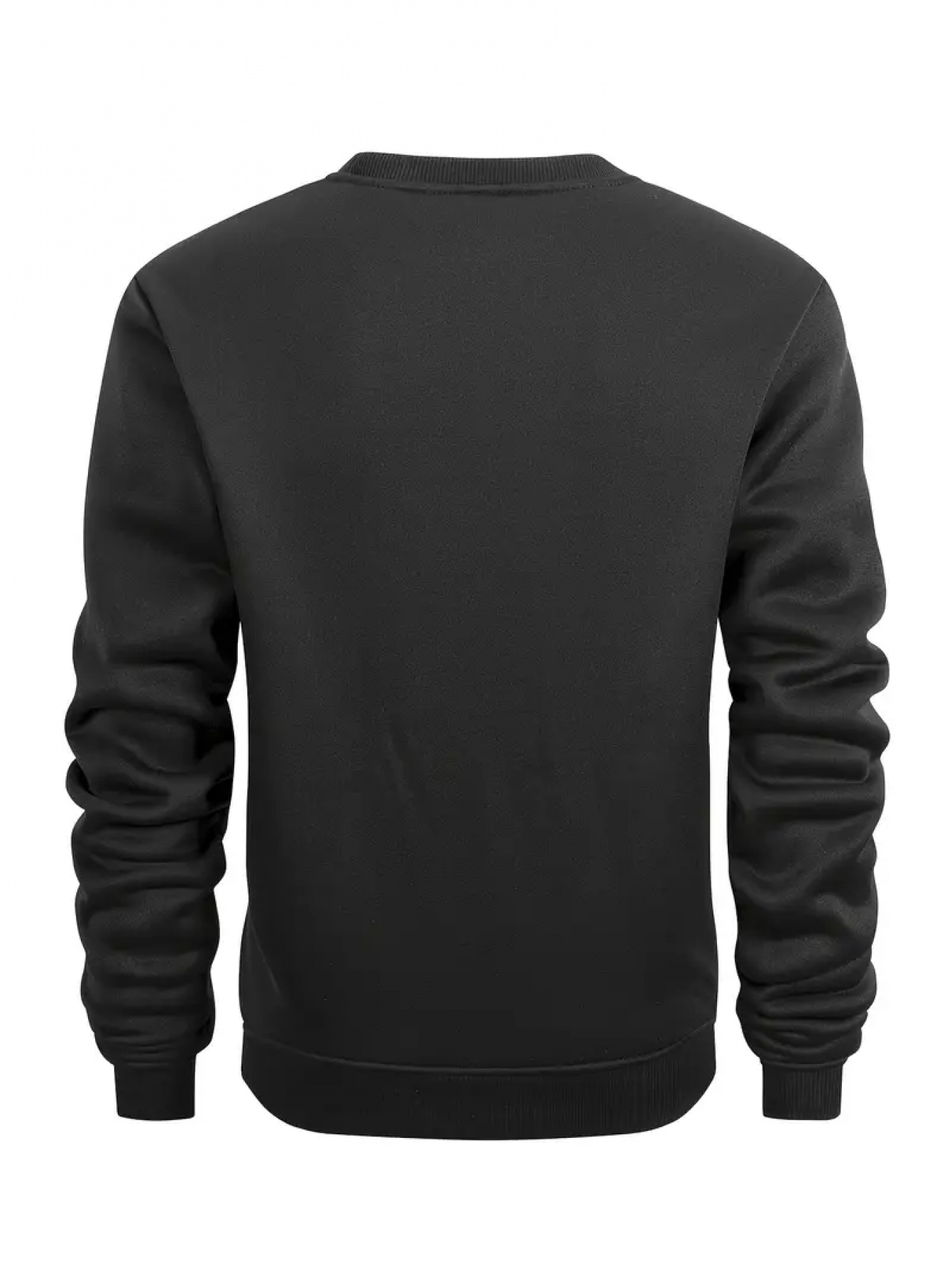 Heren Winter Sweatshirt - Dikke Warme Pullover Trui met EMPORIO Logo