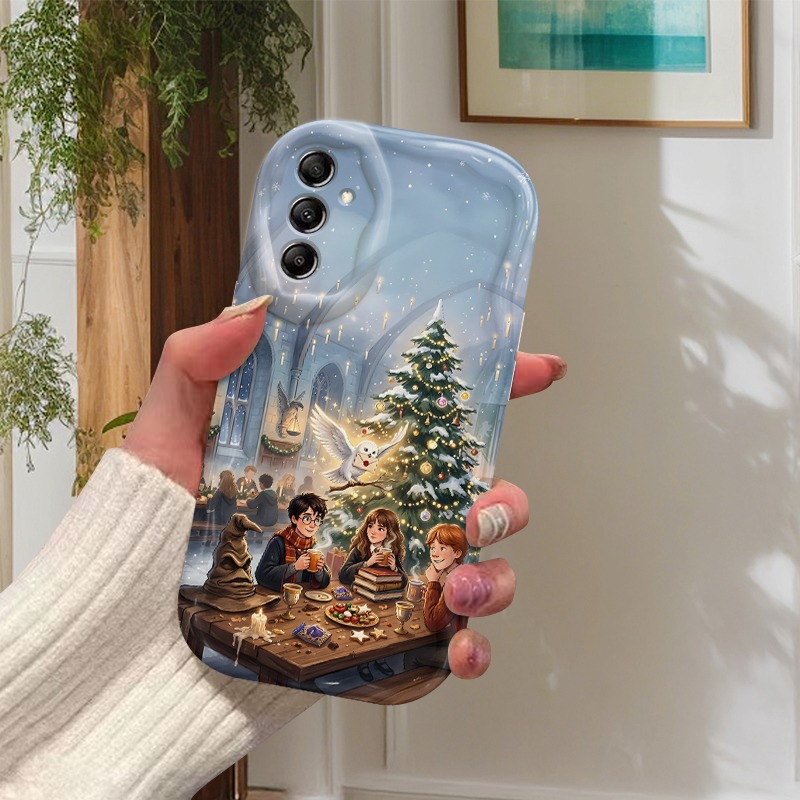 TEMU Phone Case: Official . Harry Potter Christmas Banquet Scene Phone Case Suitable For