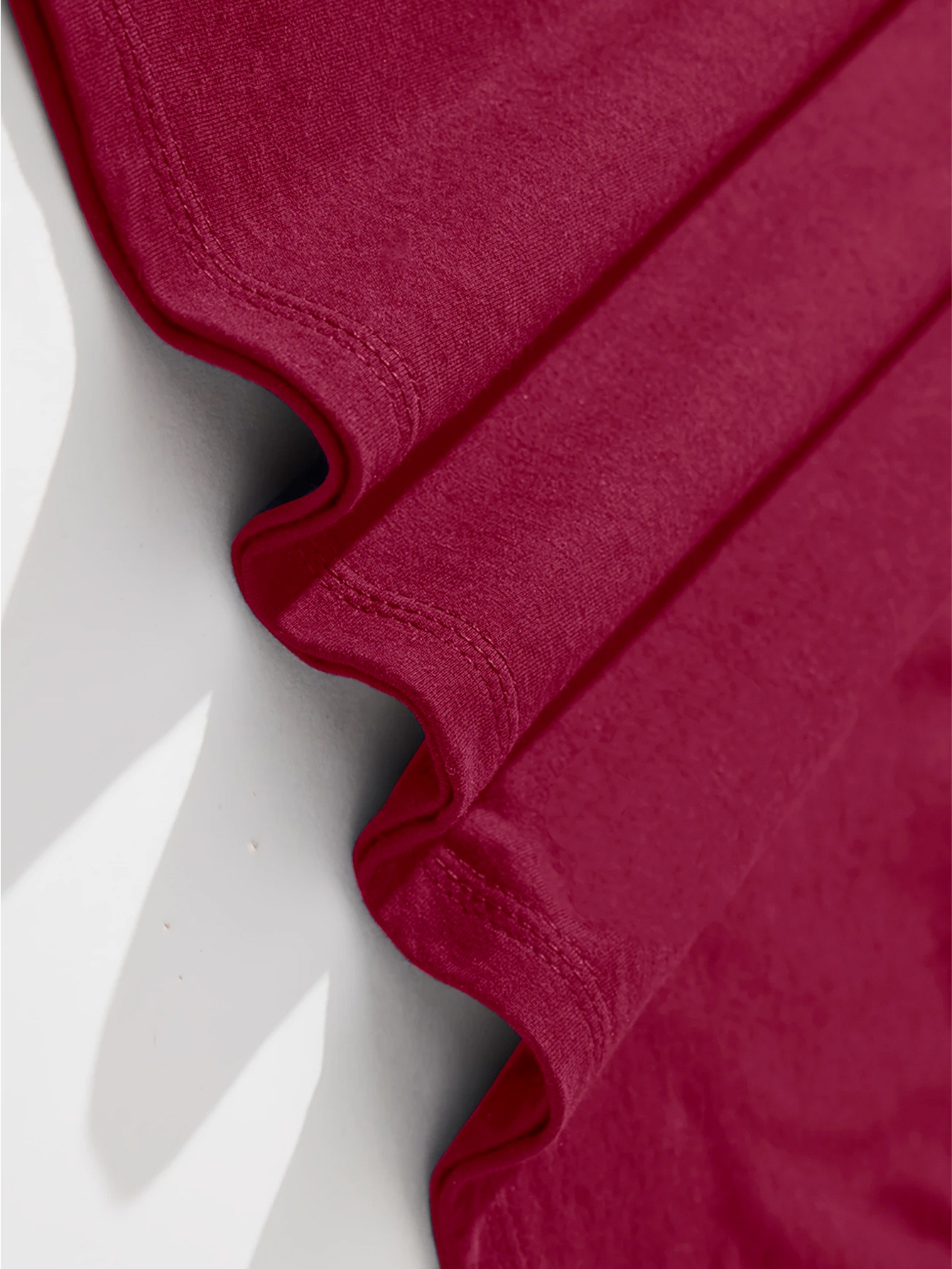 Tricou bărbătesc 100% bumbac cu guler rotund casual, un top esențial de vară, respirabil și fabricat din