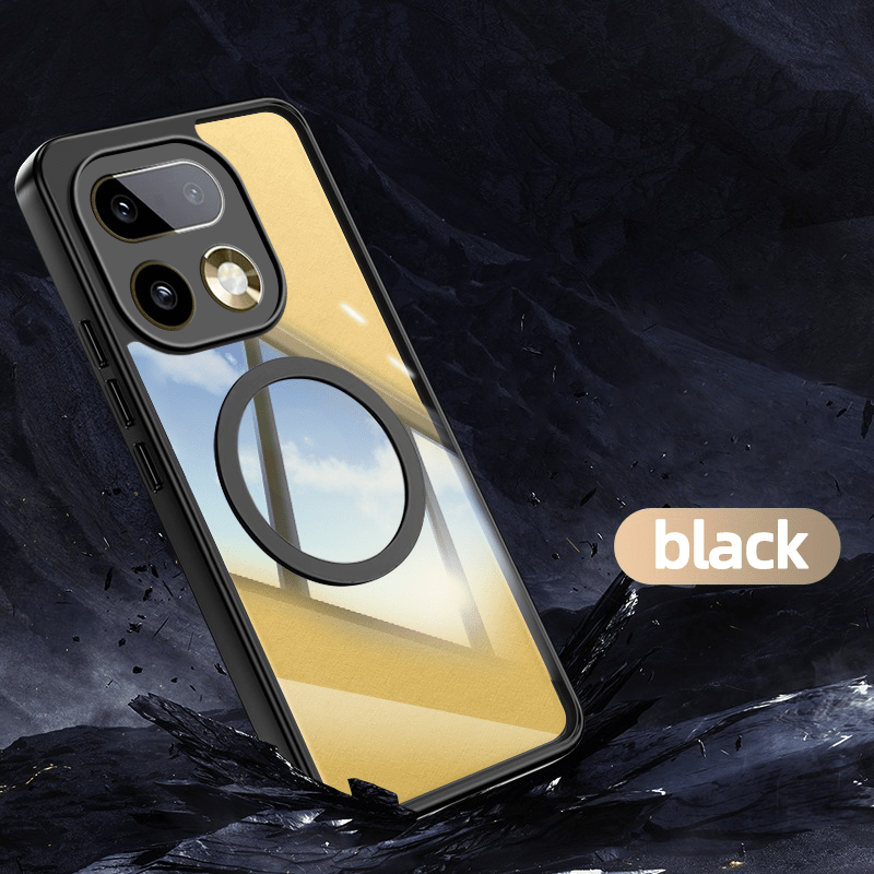 TEMU Custodia per telefono: Compatibile con Realme 16 Pro+ Custodia antiurto con magnetica, rivestimento in acrilico , protezione ' della fotocamera,