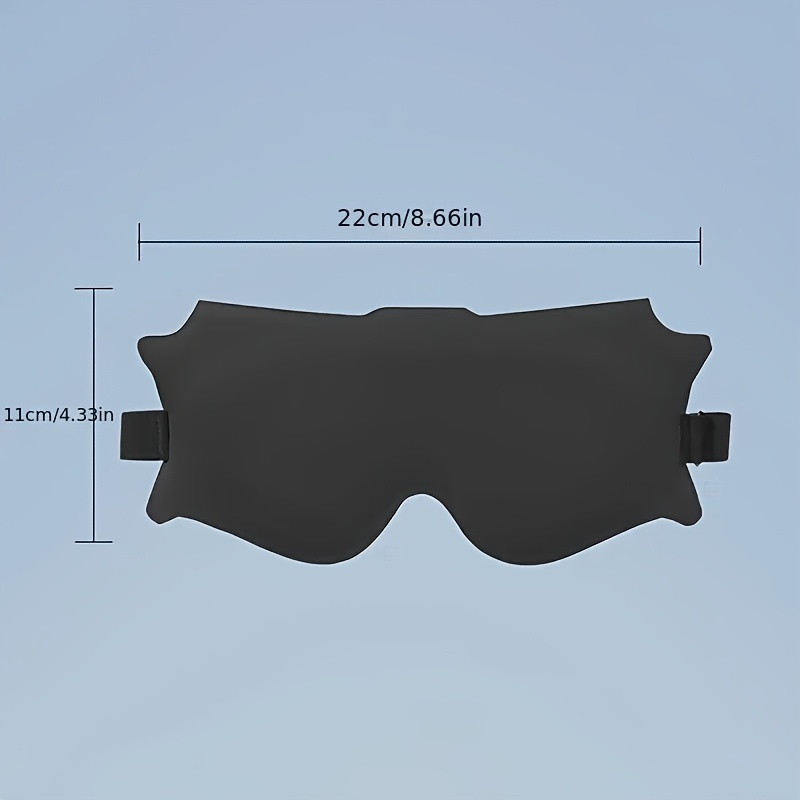   sleep mask adjustable 3d contour eye cover   blocking for     work napping travel relaxation comfortable soft breathable night eye mask suitable for all genders