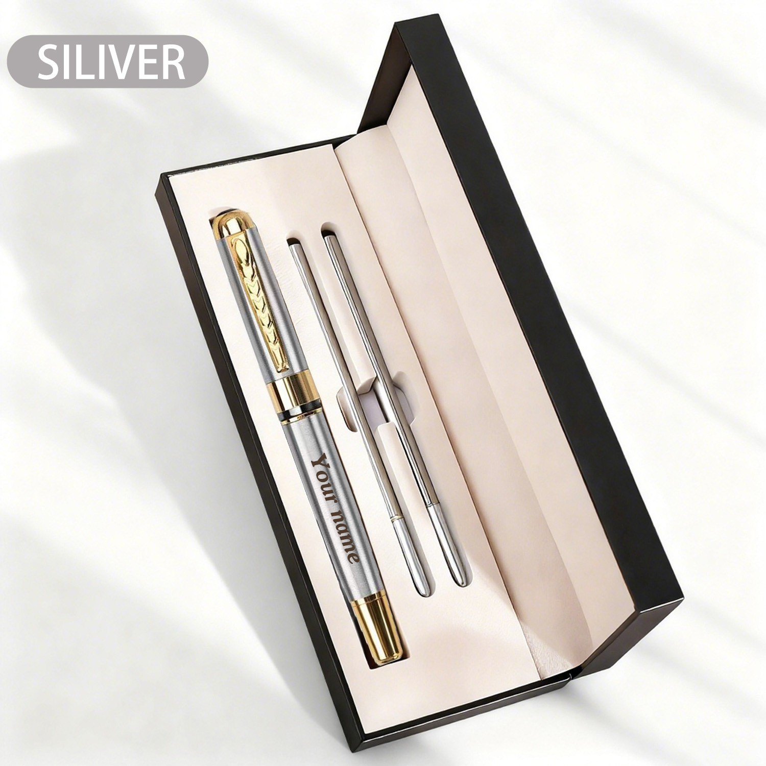 TEMU 1 Set Personalized Ballpoint Pen Gift Set For Business And Office Use, Thanksgiving And Christmas Gifts