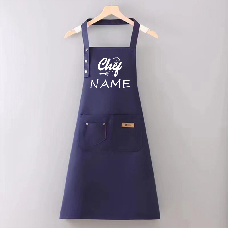 TEMU Personalized Names Or Phrases, Long-lasting Polyester Mix Material, Adjustable Waist Measurement, Perfect For And Baking Lovers, Great As A Gift