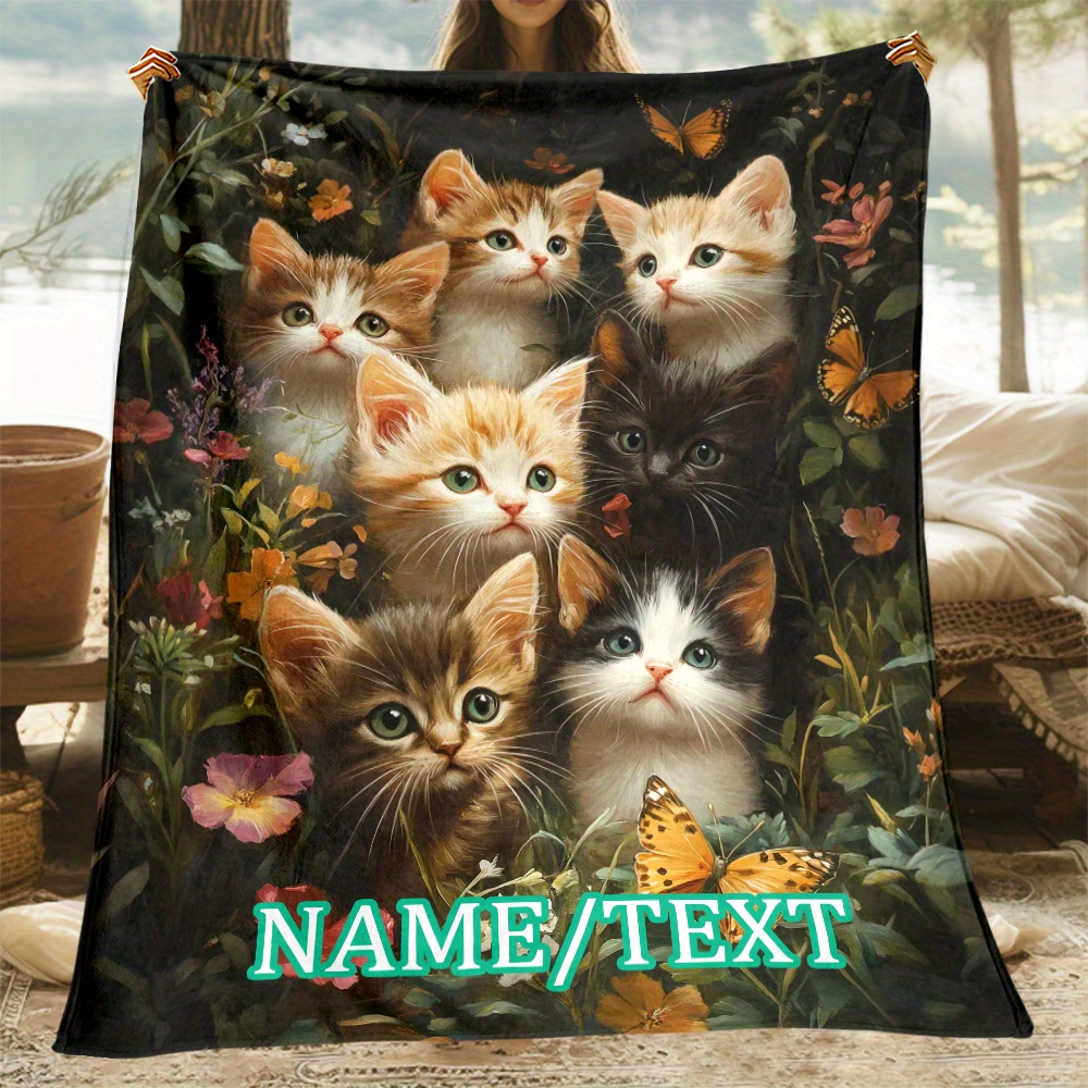 

Personalized Blanket - Customizable , Non-electric Fleece, No , Polyester, For Sofa, Bed, , - For , - 1pc