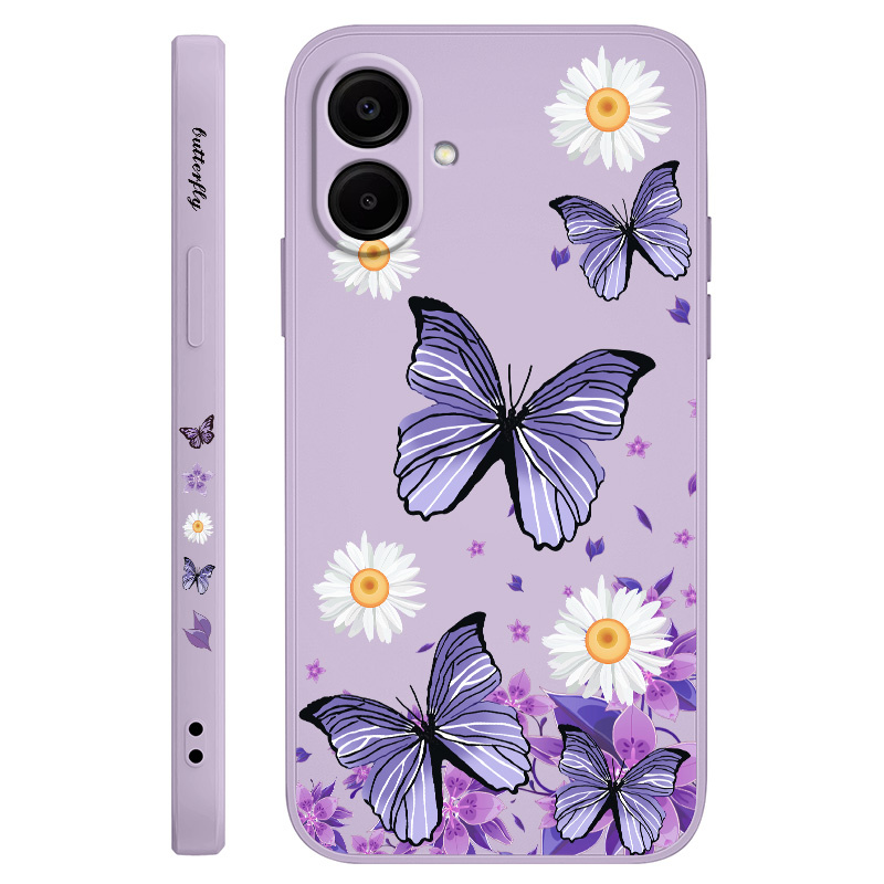 TEMU Phone Case - Purple Illusion Phone Case For For Galaxy A06 Cover Soft Shell
