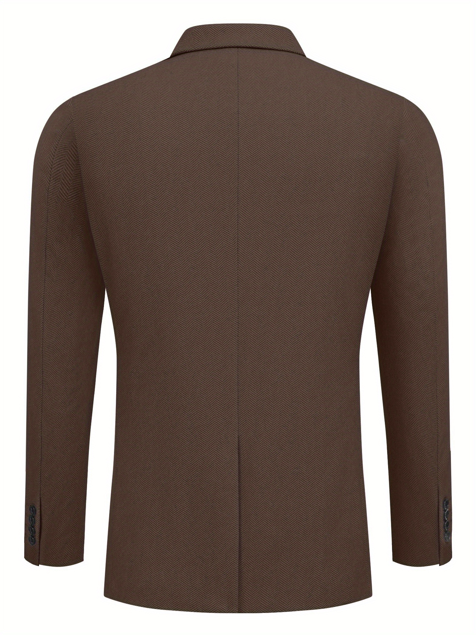 Veste Homme Vintage Swaine Adeney – Tweed Marron à Carreaux – Taille 42S