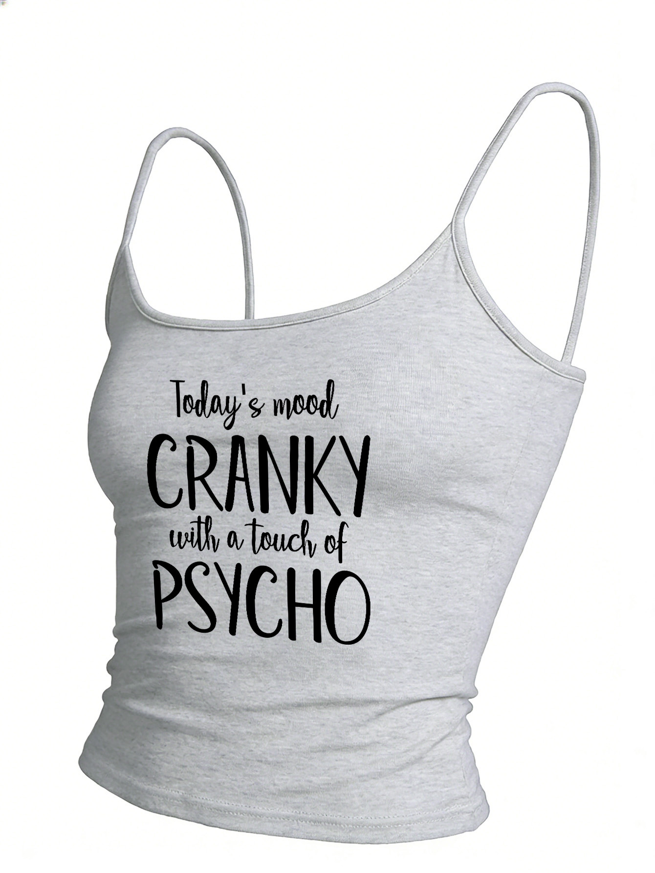 summer womens top with a fitted design suitable for wearing outside or as a base layer featuring a print