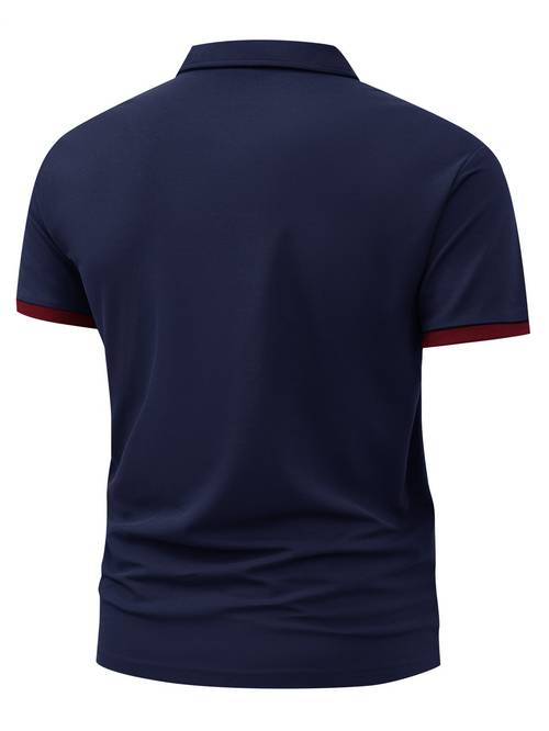 mens casual summer print t shirt a stylish short sleeve top featuring geometric designs lightweight and breathable shirt