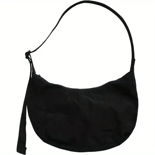 bag for women recycled heavyweight nylon crossbody purse with adjustable strap snap closure machine washable 8 x13 75 x4 mixed colors secure travel pouch lining