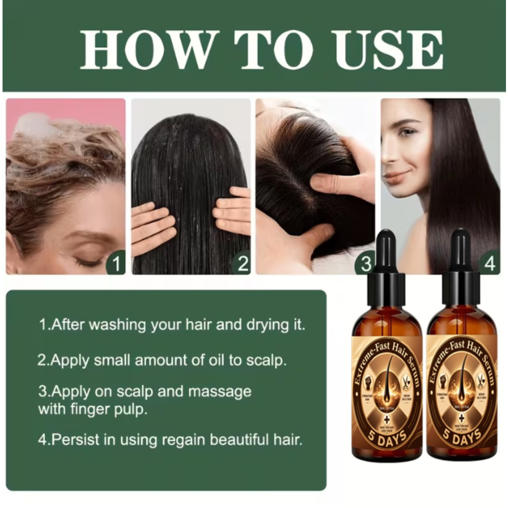 Fast Hair Builder for Moisturizing Bald Areas