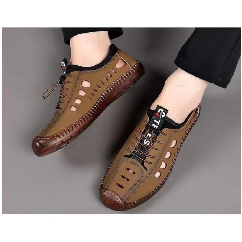 Aimaixun Men's Breathable Summer Casual Sandals - Comfortable, Stylish, And Lightweight Slip-ons, Suitable For Outdoor Activities, Walking, The Beach, And More