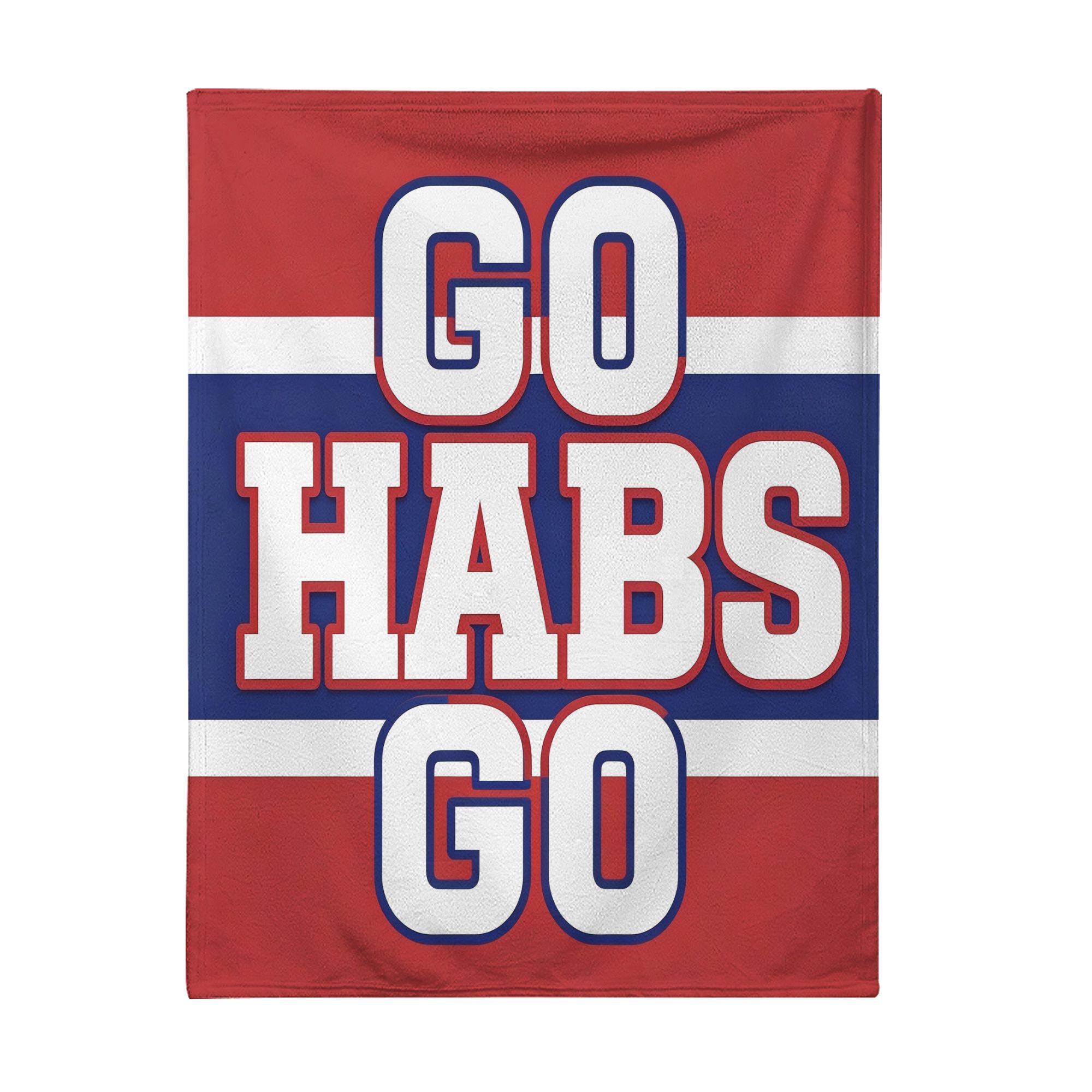 TEMU Couverture 2D Plate Hockey sur Glace GO Slogan Ultra-Douce en Polaire, Jeté de Canapé, Couverture de de Bureau, Couverture de Camping de Voyage