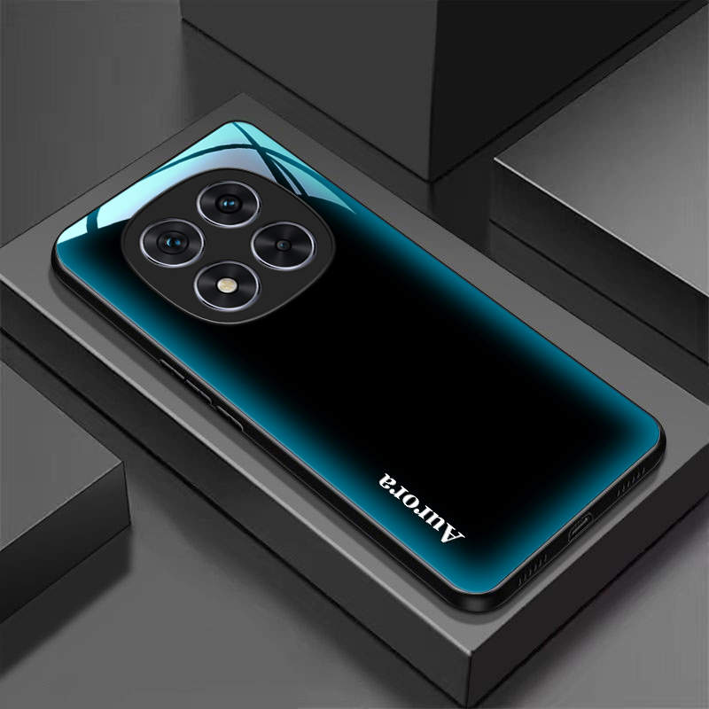 TEMU Fundas Ultra Delgadas de Vidrio Templado para Redmi Note 14 Pro 4G/5G - Diseño Estilo , Impresión UV Resistente a Arañazos e Impactos, Cubierta