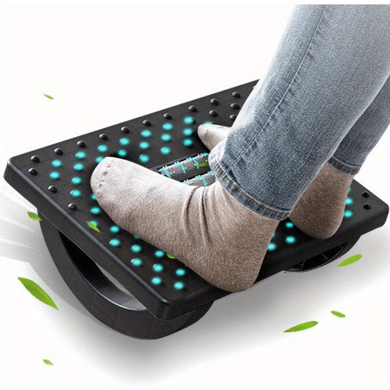  rest for under desk   ergonomic   stools for under office desk rocking  rest with roller massager leg rest for chair suitable for people who sit for long periods  