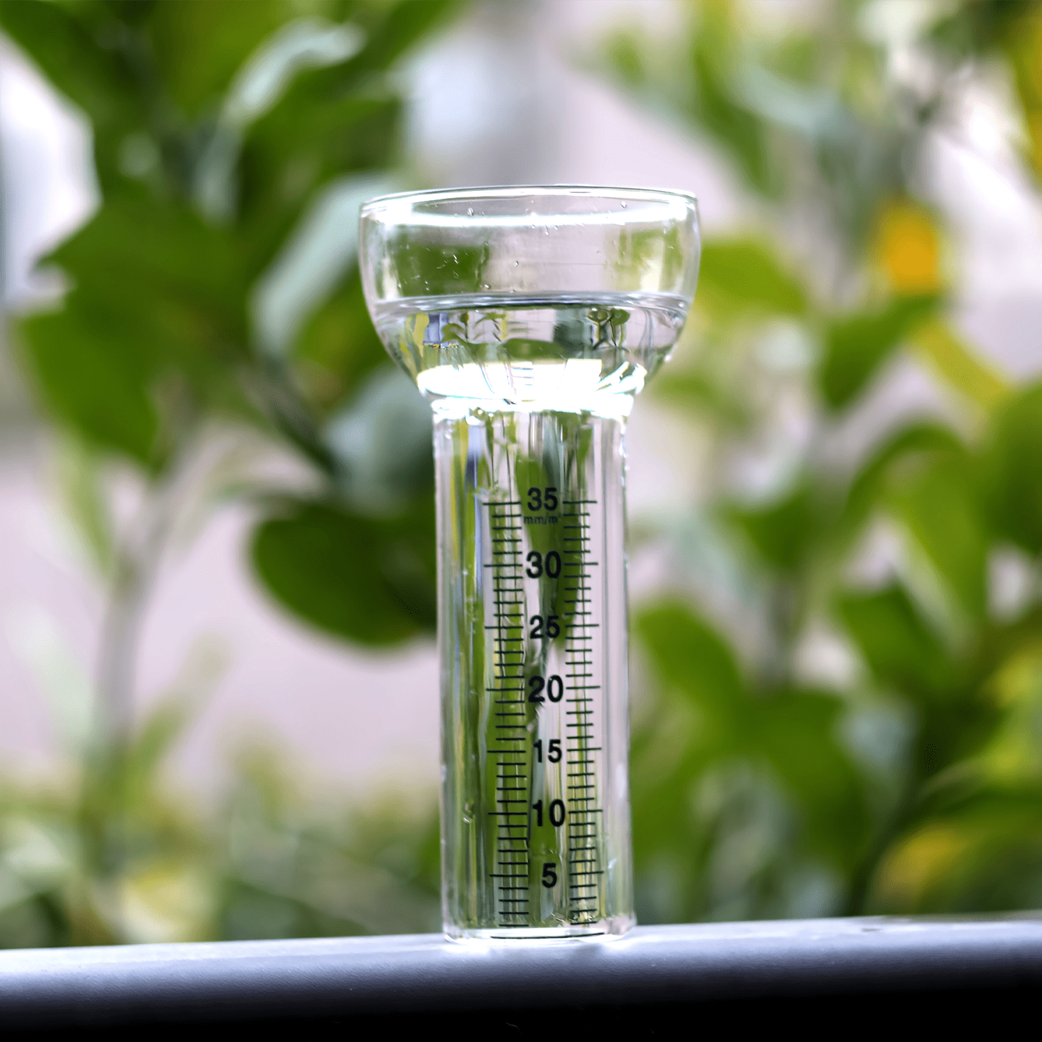 LIULIN Regenmesser Für Garten - 65cm Mit Metallpfahl, Frostsicher & Präzise