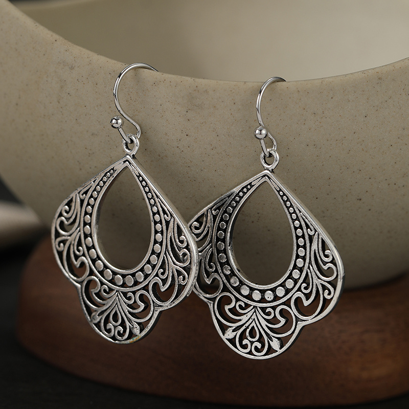 Ladies' Bohemian Feng Shui Drip Earrings