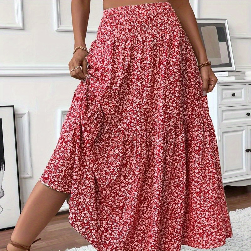 AMhomely Jupes longues pour femme - Jupes décontractées - Jupes de fête - Jupe de sortie - Taille haute - Style décontracté - Style vintage - Pour la plage - Jupe moulante - Jupe maxi longue, 01 Noir