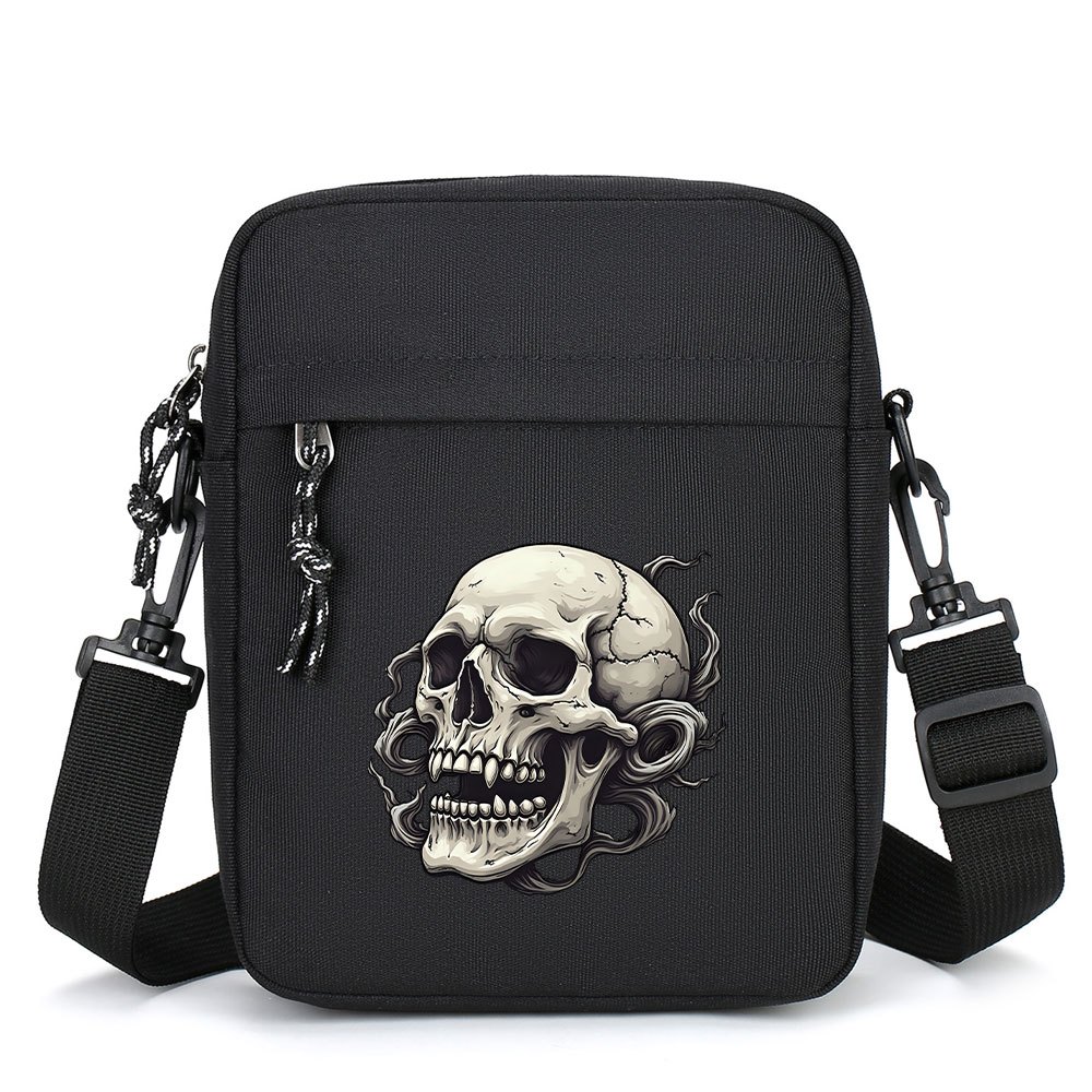 1 Black Fashionable, Easy, Versatile, Print Crossbody Bag, Multi-functional, Large-capacity Shoulder Bag, Mobile Phone Bag, Suitable For Daily Commuting, Gift