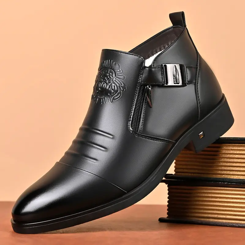 men winter dress boots Kamik Men's NationPlus Dark Brown 14