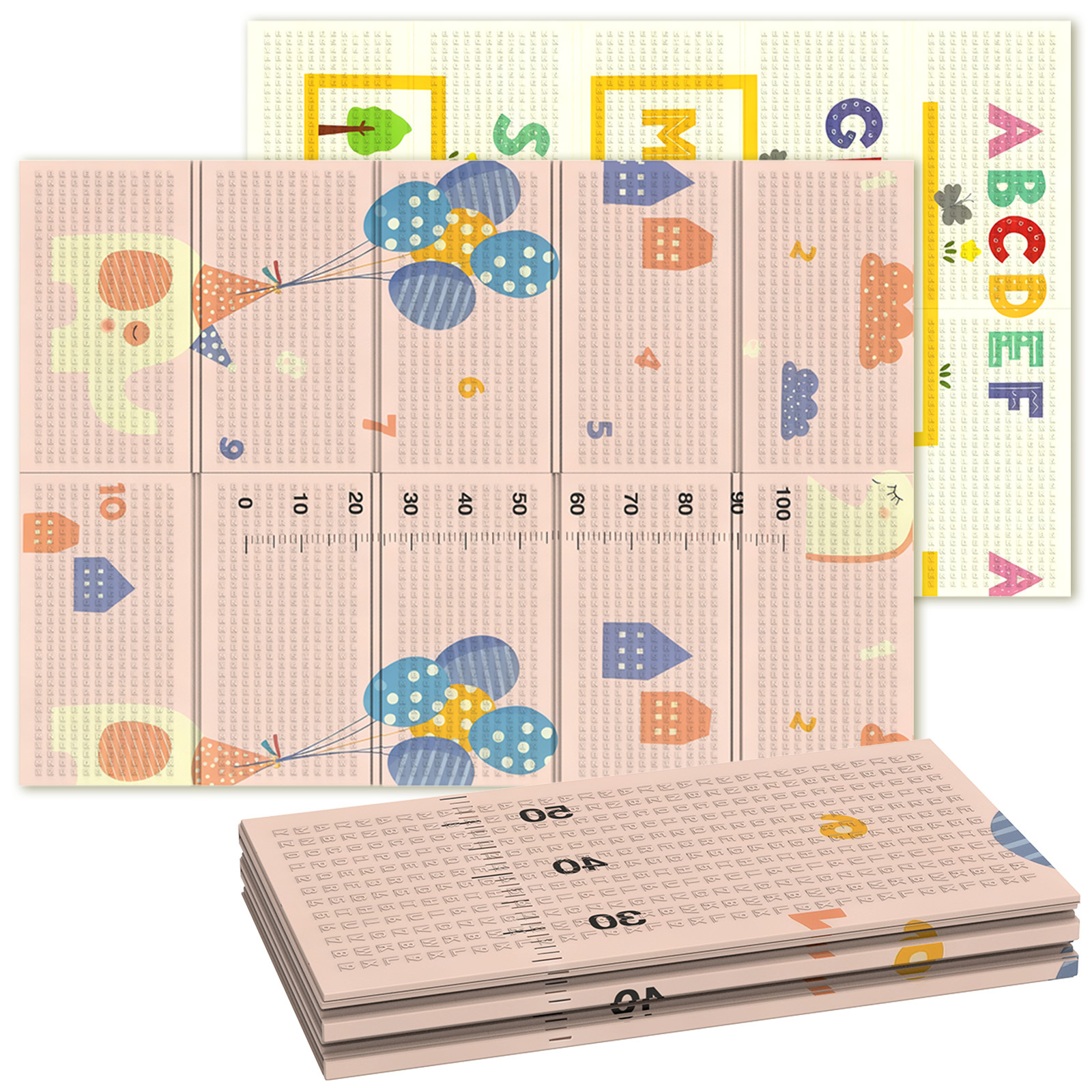 Baby Play Mat - Foldable Baby Play Mat - Insulating Floor Mat For Children - Soft And Protects Against Cold Surfaces - Outdoor And Indoor Play Mat