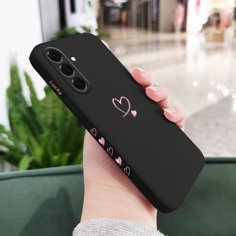 TEMU Чохол для телефону: Чохол з текстурою у вигляді серця для for Samsung for Galaxy M01S M02 M02S M04 M05 M06 M07 M10S M13 M14 M15 M16 M17 M22 M23