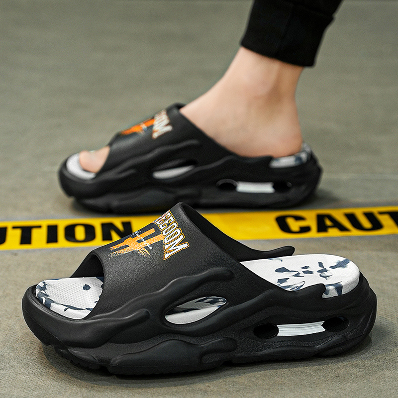 open toe slides comfortable non slip eva sole for indoor outdoor use breathable lightweight     casual wear Product details 1