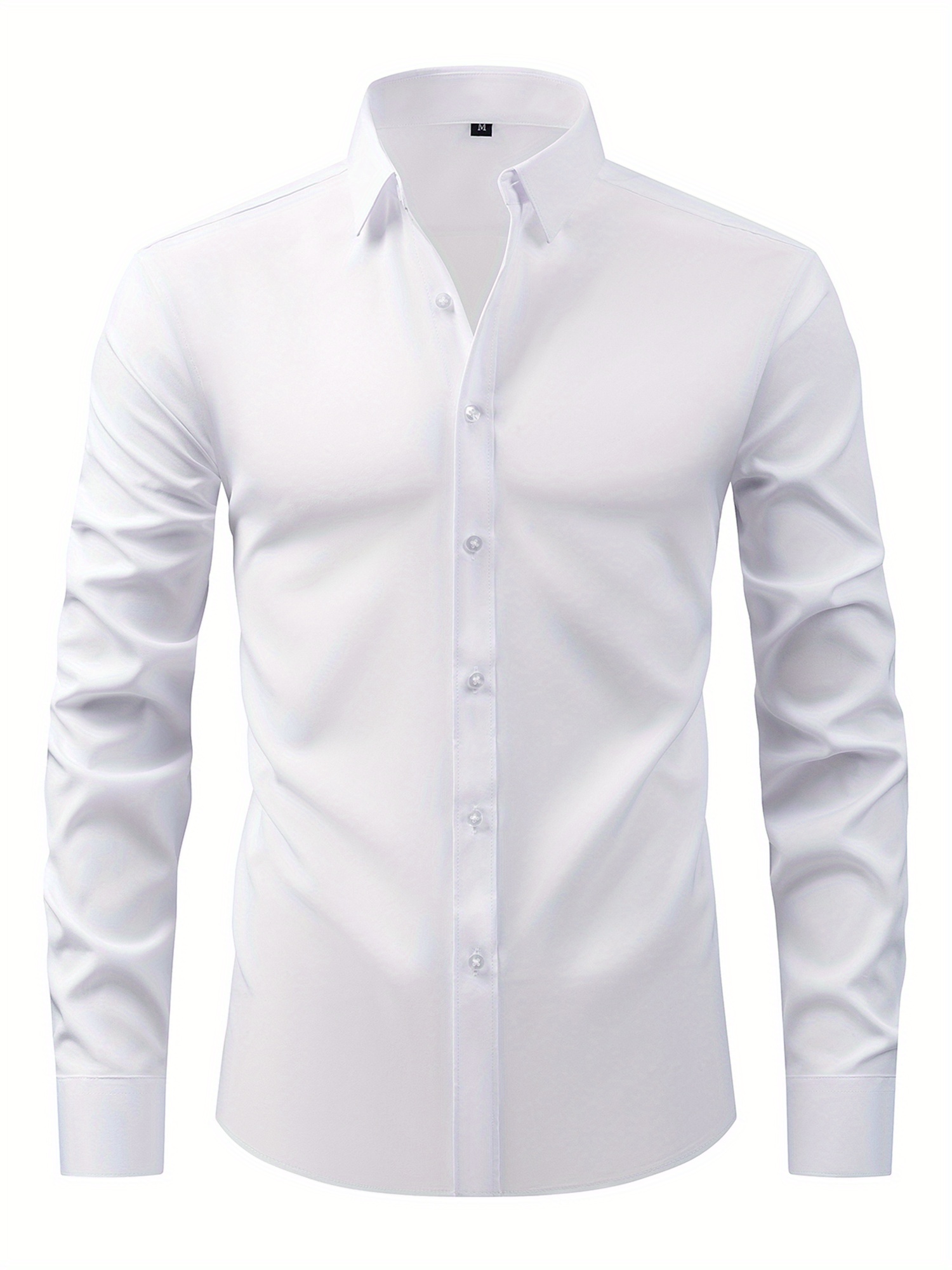 white shirt men sold on Temu United States