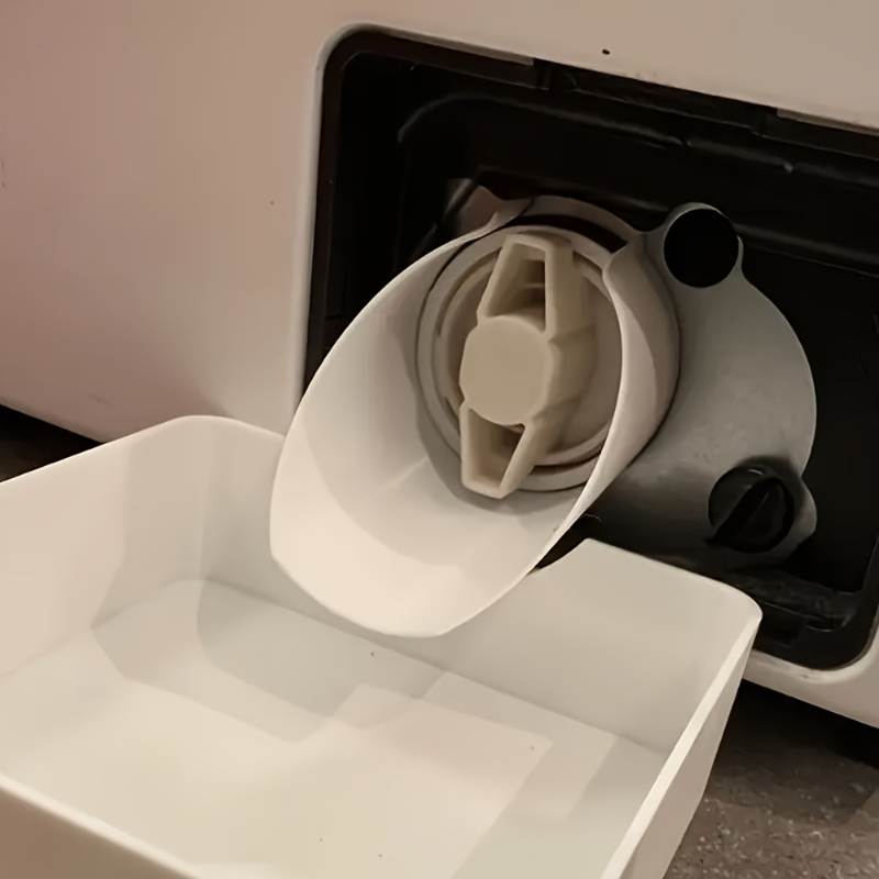 TEMU Emergency Drainage Funnel For Washing Machines, Anti-overflow Drain Diverter Nozzle Filter Drain Pipe Replacement Accessory