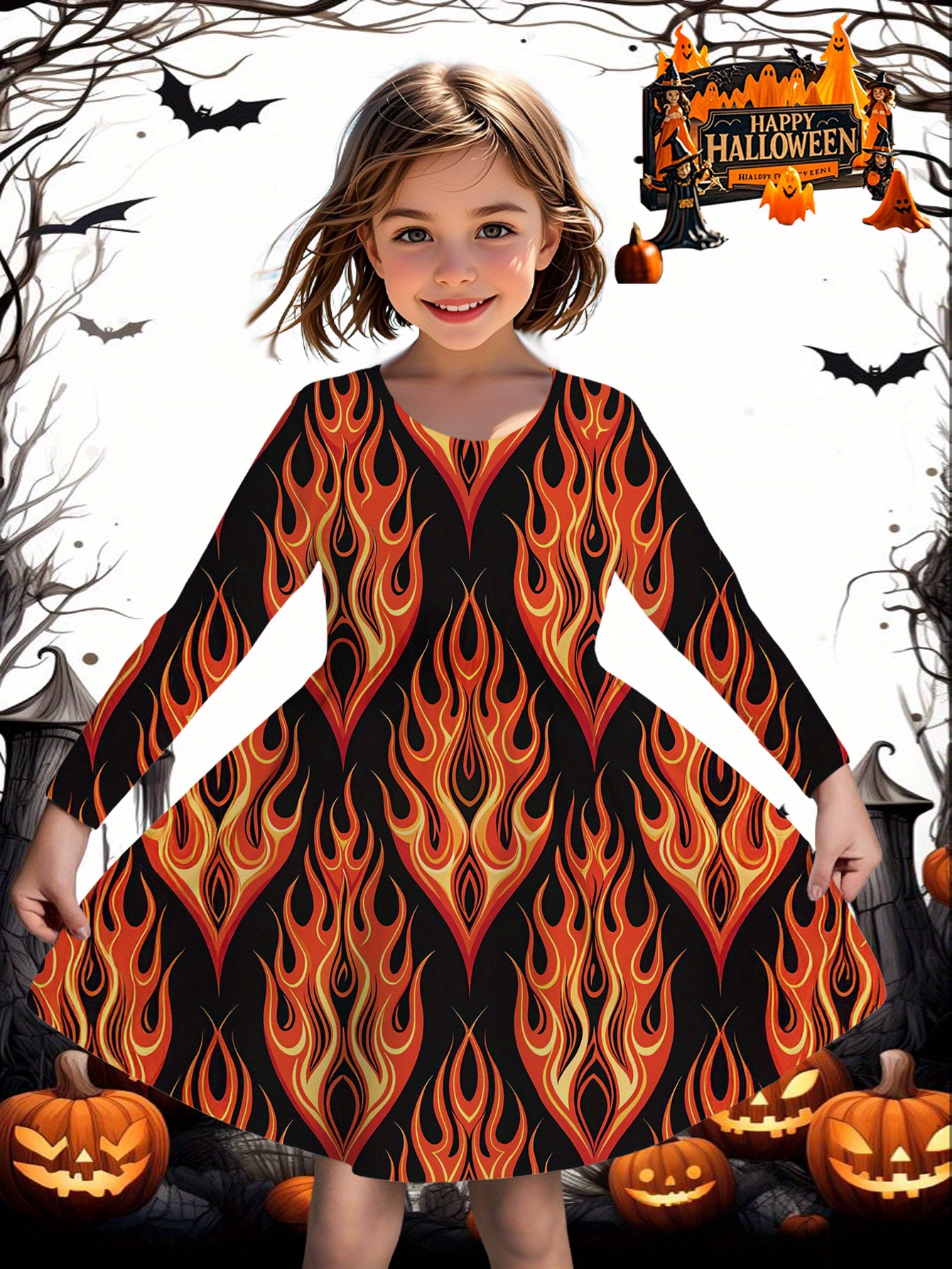 Kätzchen-Kostüm-Set Für Kinder 1–10 Jahre – T-Shirt & Hose, Langärmelig, Für Halloween & Geburtstag