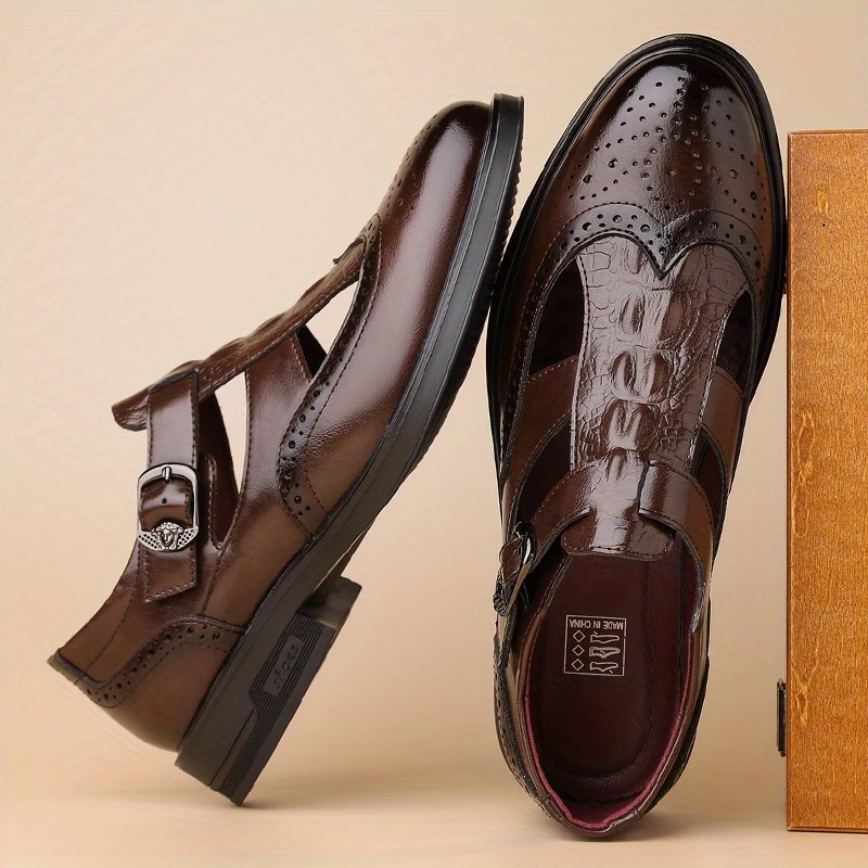 mens fashion sandals details 1