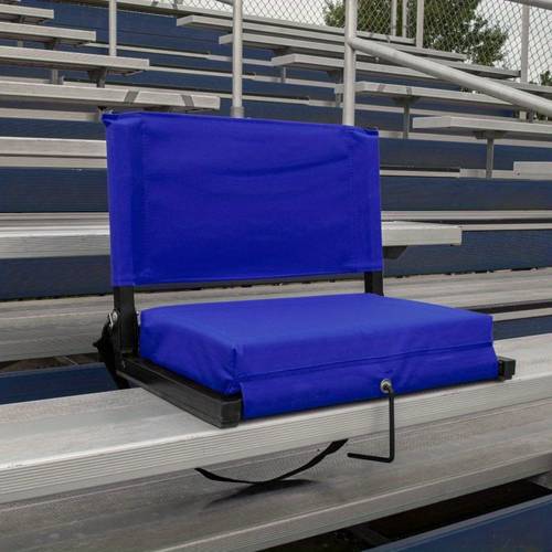 stadium chairs for with back support by large seat for with adjustable shoulder strap