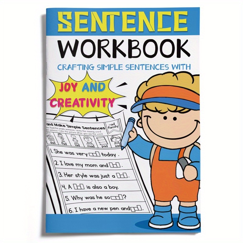 A Book for Children to Learn Sentences: Packed with Valuable Content, Essential for Starting Their Education, And an Excellent Resource for Early Learning.