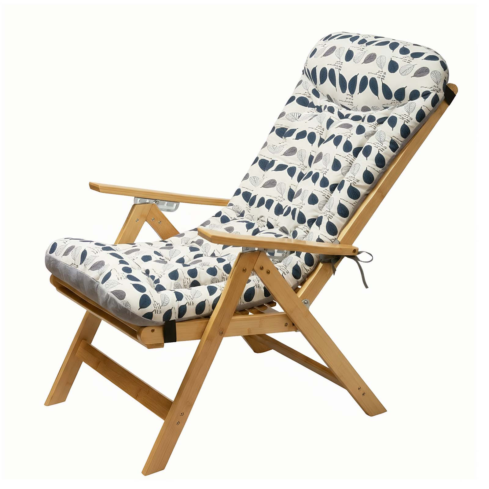Topchances Thickened Lumbar Support Patio Cushion, Durable & Soft Comfortable, One-piece Backrest, Non-slip For Garden, Patio And Terrace Seating