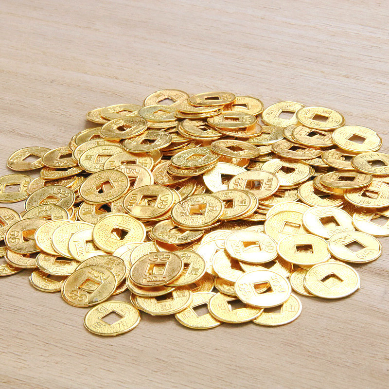 TEMU 100pcs Alloy Metal Statues, Round Decorative Figures For Diy, Aquarium, Garden, Dollhouse, Party Favors, Birthday, Christmas Gifts - Indoor & Outdoor Metal Decor Without Electricity