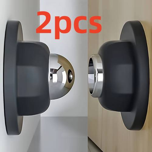 2 magnetic s sturdy and durable no drilling required ideal for wall and floor mounting use this shortened magnetic to keep