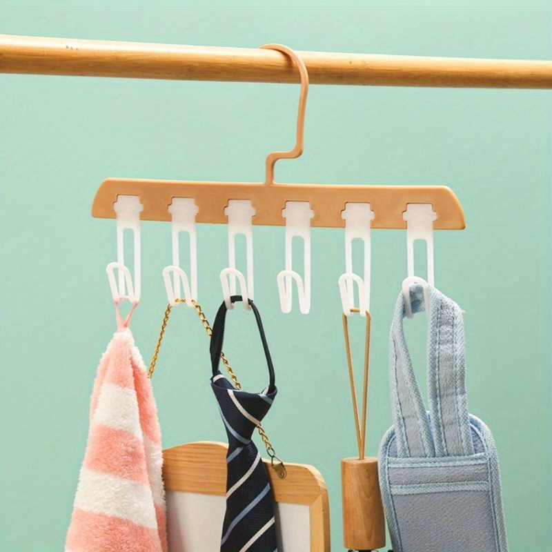 windproof detachable multi hook laundry rack for socks underwear durable plastic freestanding hanger with multiple hooks space saving design for balcony or closet organization clothes organizer storage balcony storage   sturdy construction drying racks Product details 10