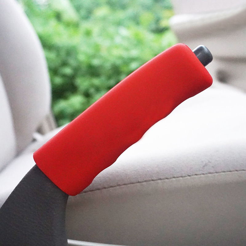 TEMU Durable Oval Gear Shift Cover, Anti-slip Microfiber Leather, Manual Transmission Gear Position Protector, Grip With For Gear Shifters - Vehicle