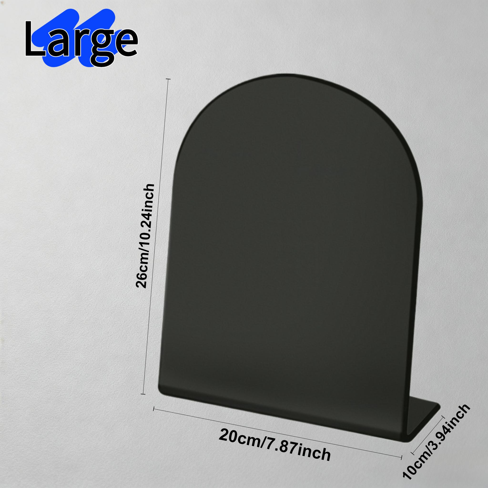 Message Board, Black Mini Erasable Blackboard, Creative Arched Freestanding Message Board, For Photo Display, Scheduling, Promotional Activities, And Menu Display; Reusable