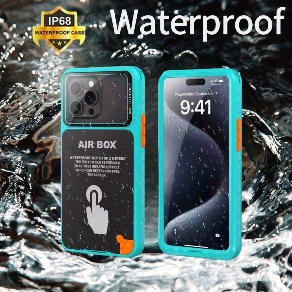 Ip68 Iphone 12 Water Depth Waterproof Phone Case Iphone Water