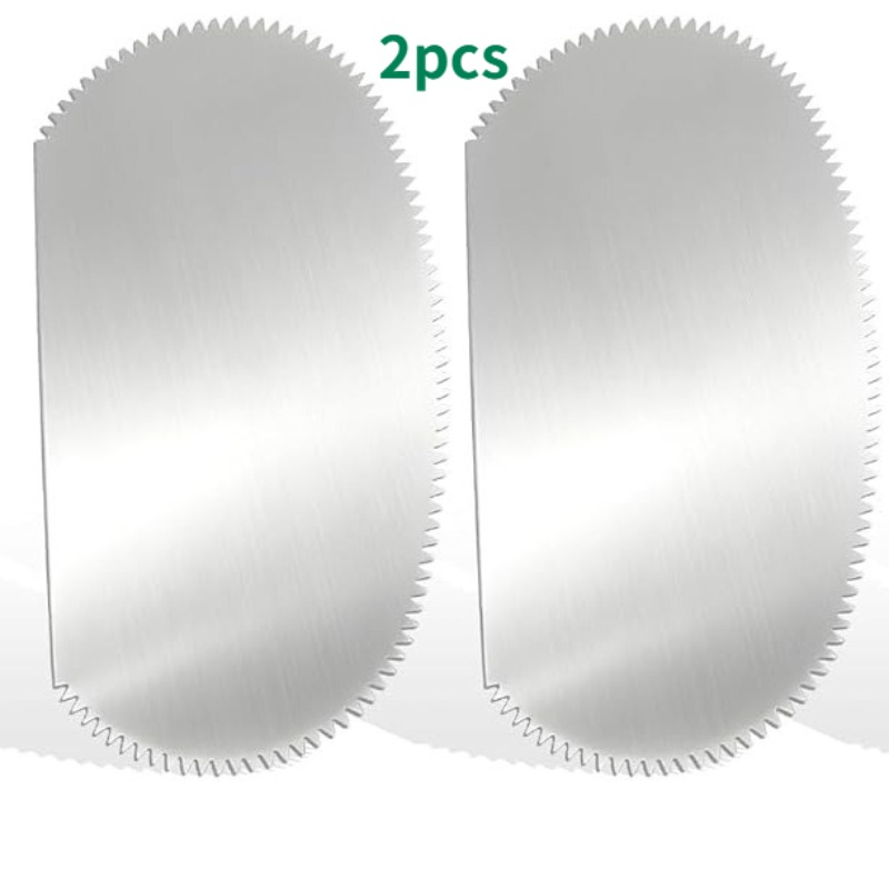 TEMU 2pcs Set Of Stainless Steel Pottery , Serrated Texture Ceramic Carving And Cutting Tools, Suitable For Pottery Modeling And Texture Making