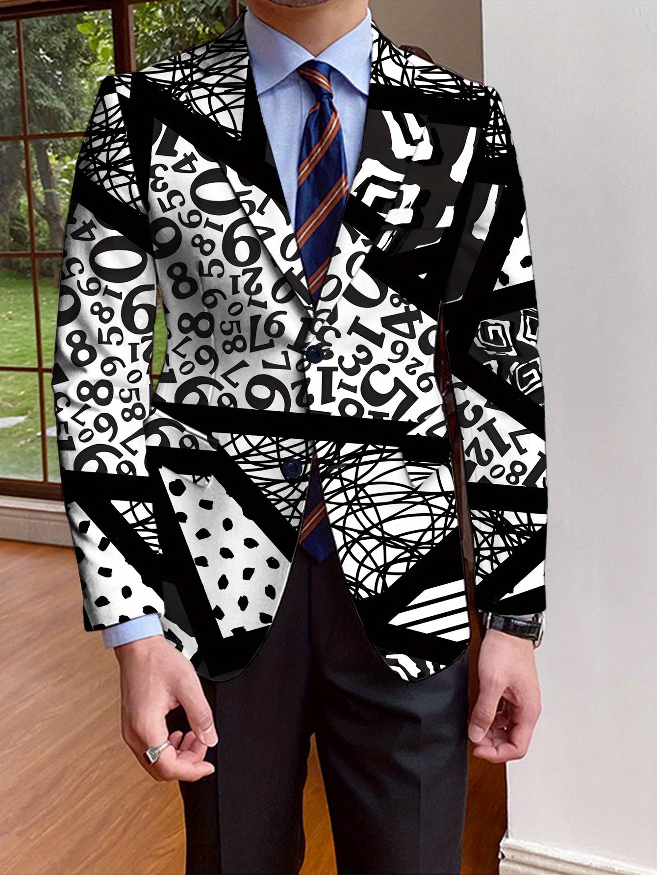 3pcs men's plus size elegant wedding attire, stylish work