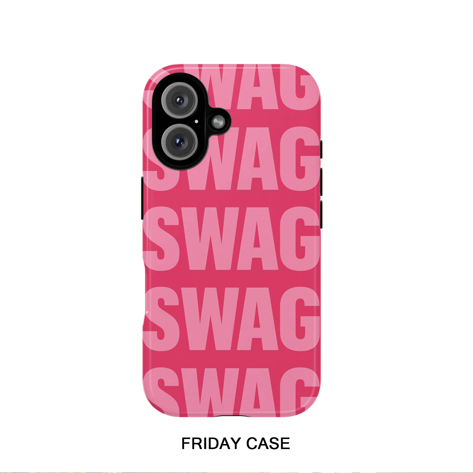 TEMU Phone Case: Trendy Pattern Light-colored Phone Case For Iphone 16 Pro Max/15/14/141/mini/7/plus/xr, 2-in-1 Tough Glossy Case