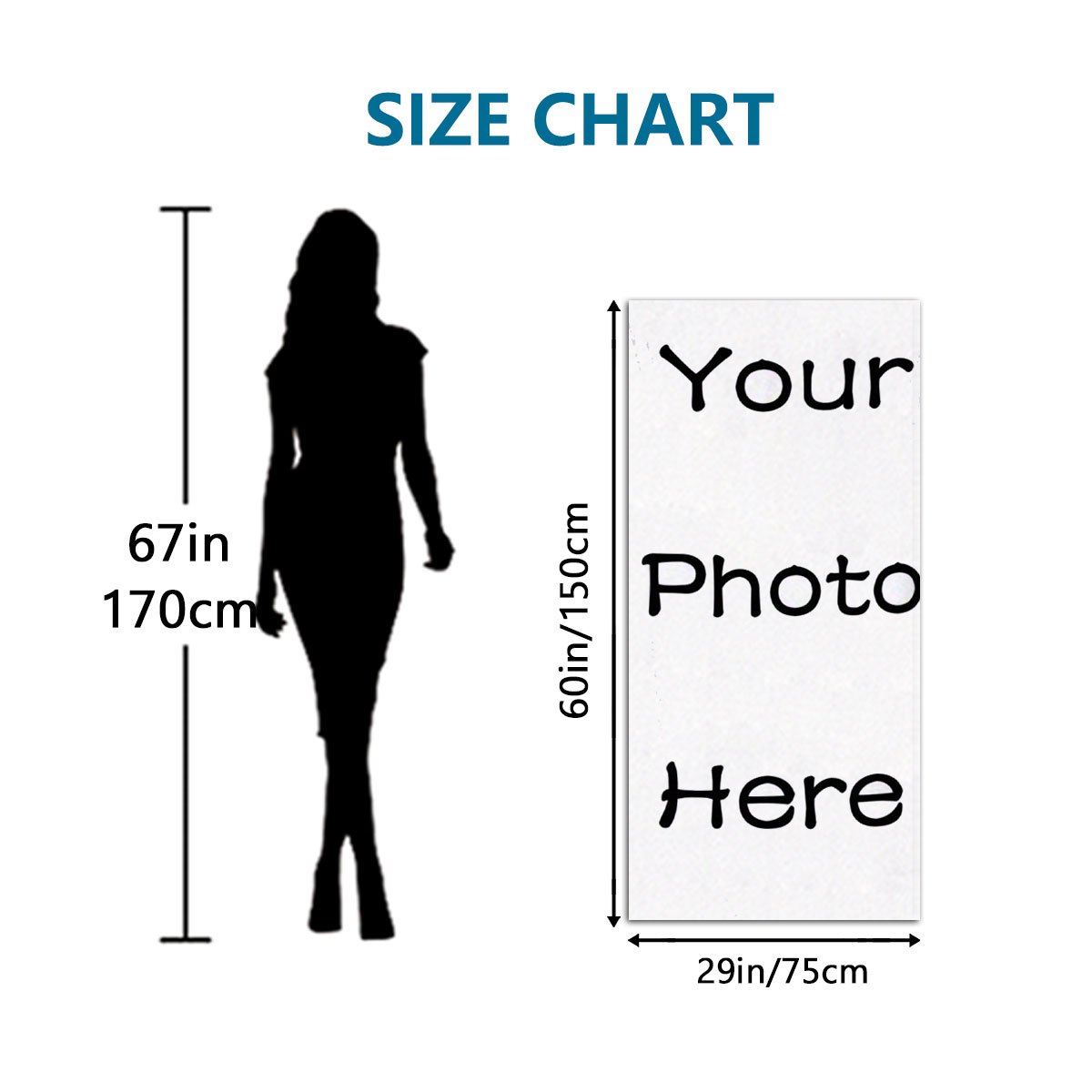 TEMU 1pc Custom Photo Beach Towel - Printed With Your Own Picture And Name, Soft Microfiber Bath Towel, Suitable For Pool, Vacation, Yoga, Spa - Your