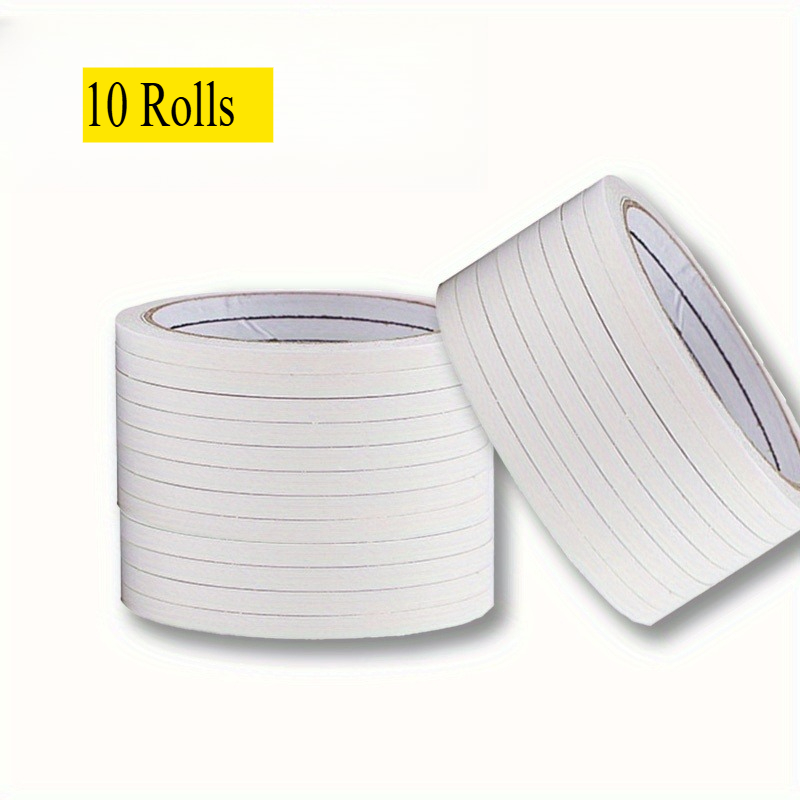 TEMU 10-Pack, 26-Pack of 52-Pack Dubbelzijdige Tape voor Cadeauverpakking - Sterke Transparante Kleefstrips Geschikt voor Knutselen, Kaarten Maken,