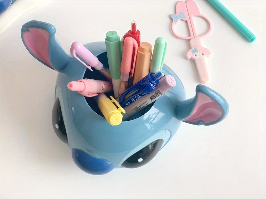   pencil holder   makeup brush holder flower pot decorative gift desktop head shaped storage container Product details 2