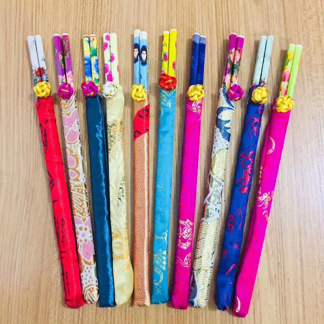 TEMU 10pcs Of Chinese Chopsticks To Give , Relatives, Folk Crafts, Chopsticks, Special Chopstick Sets, Small Gifts Of Chopstick Sets