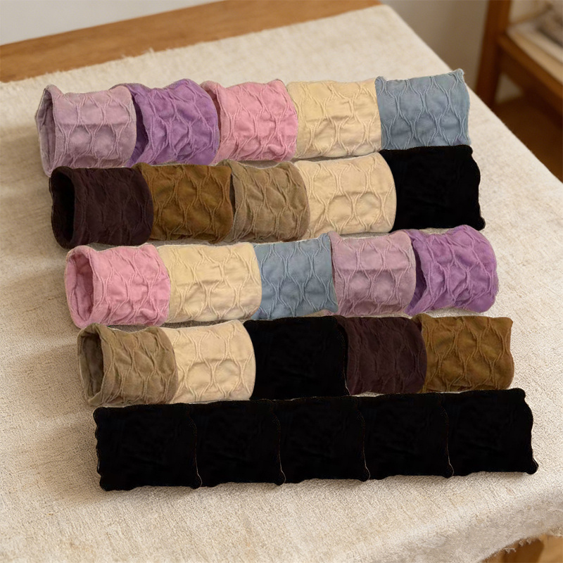 TEMU 20pcs Per Pack Of Elastic Thick Wide Headbands, Durable Seamless Soft Hairbands, High Ponytail Holders, Versatile Basic Hair Scrunchie For Women
