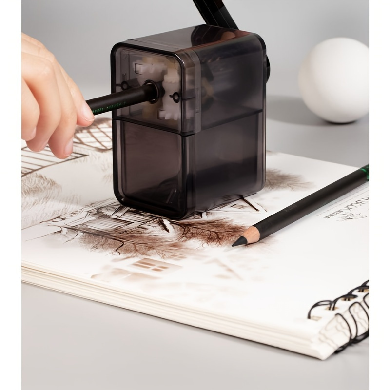 TEMU Manual Pencil Sharpener, Pencil Sharpener, Drawing Pencil Sharpener, Daily Writing With A Manual Pencil Sharpener