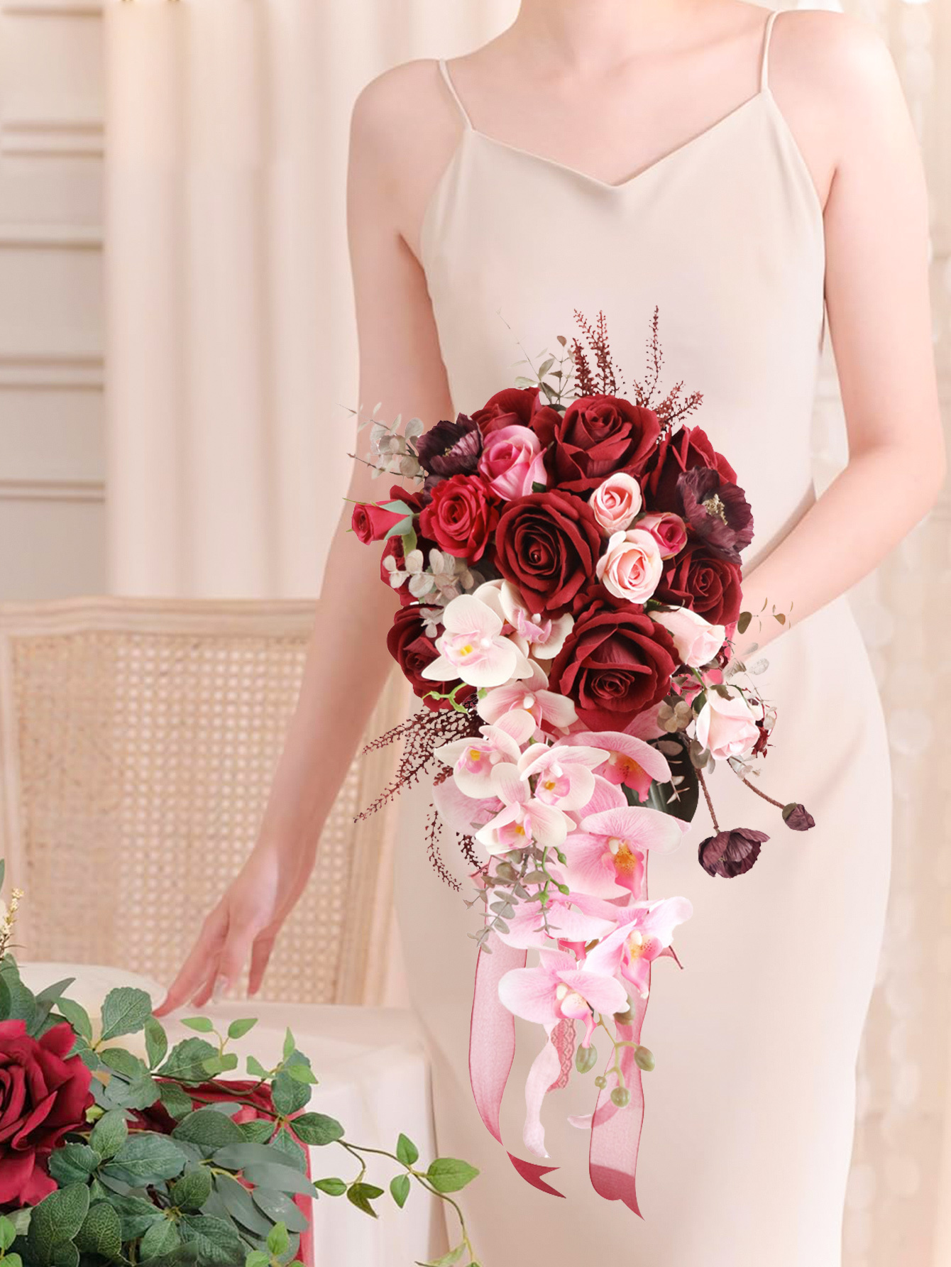 strapless open back dress Prom & Dance Floral Bouquets
